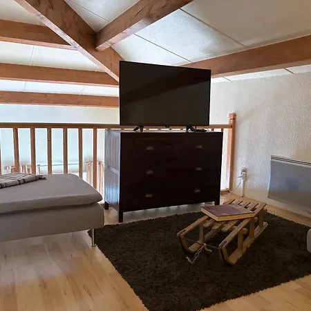 Apartment Ax 3 Domaines Plateau De Bonascre Duplex Face Aux Pistes Avec Terrasse Ax-les-Thermes